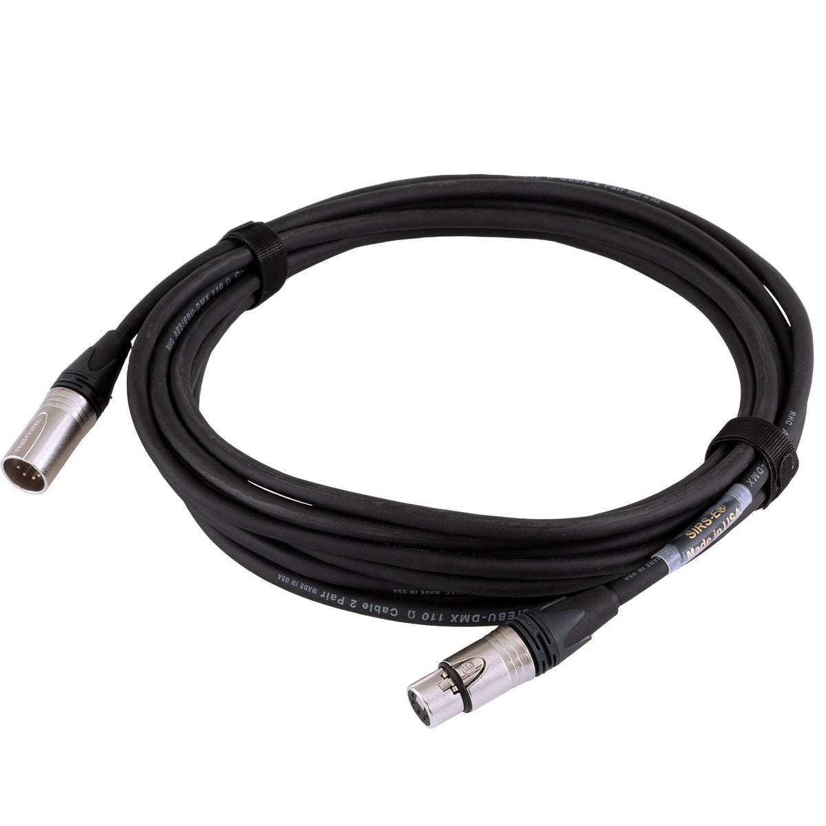 SIRS-E High Quality Flexible DMX Cable, 5 Pin XLR –