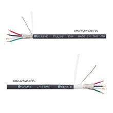 Load image into Gallery viewer, ProDMX-CAB 2 Pair (4 Conductors + Drain Wire) 22 AWG Shielded DMX Cable
