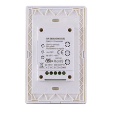 Load image into Gallery viewer, SIRS-E White &amp; Single Color LED Touch DMX Wall Mount Controller
