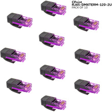 Load image into Gallery viewer, Pack - CPoint DMXterminator RJ45 DMX Terminator 120 Ohm 2 Universe RJ45-DMXTERM-120-2U
