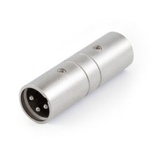 Load image into Gallery viewer, SIRS-E 3 Pin XLR Male to 3 Pin XLR Male DMX Gender Changer Adapter 30023 for ENTTEC Interfaces, DMX Controllers and Cables (Pack of 5)

