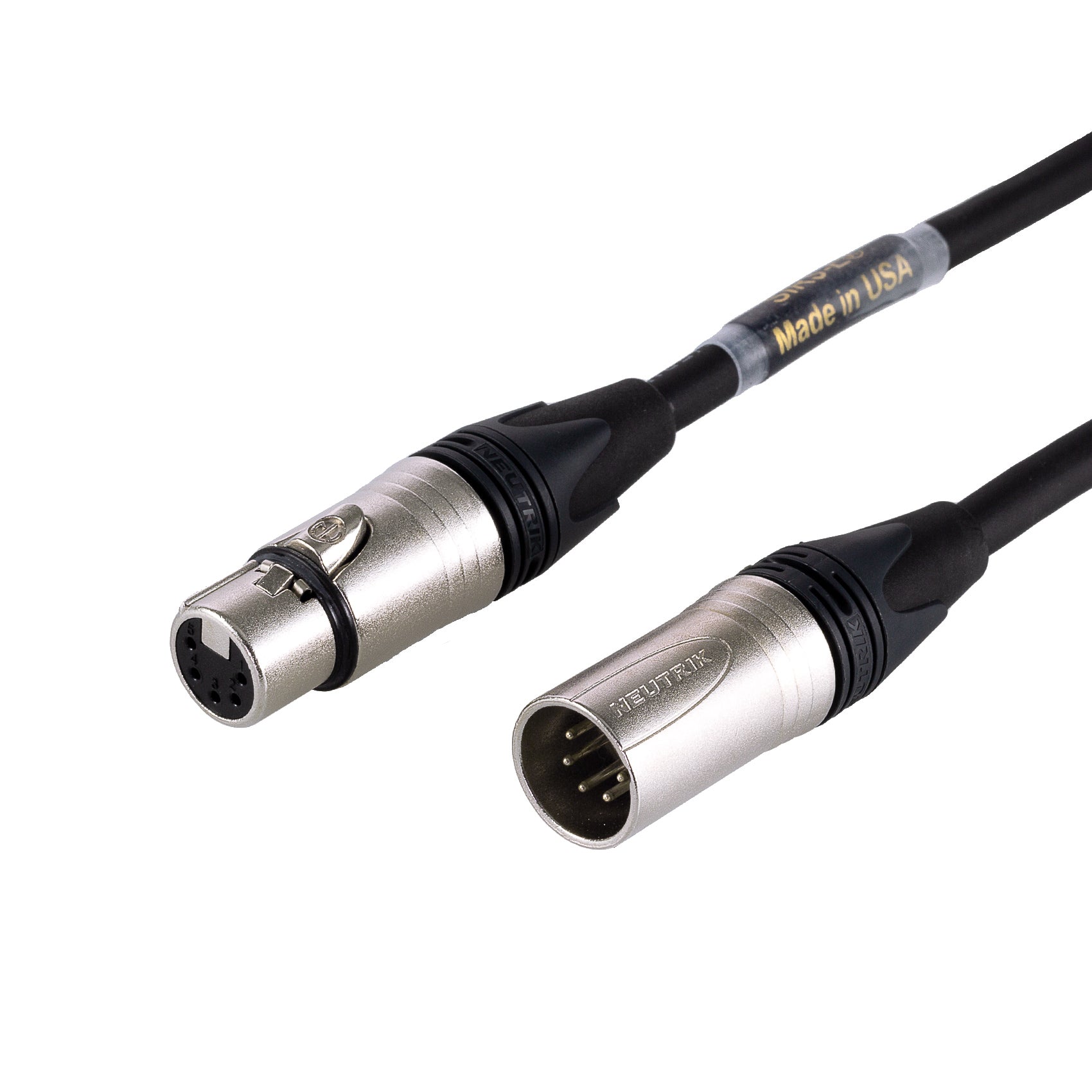 SIRS-E High Quality Flexible DMX Cable, 5 Pin XLR –