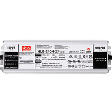 Load image into Gallery viewer, Mean Well HLG-240H-24 240W 24V DC Switching Power Supply / LED Driver - Dual Mode CV + CC Output
