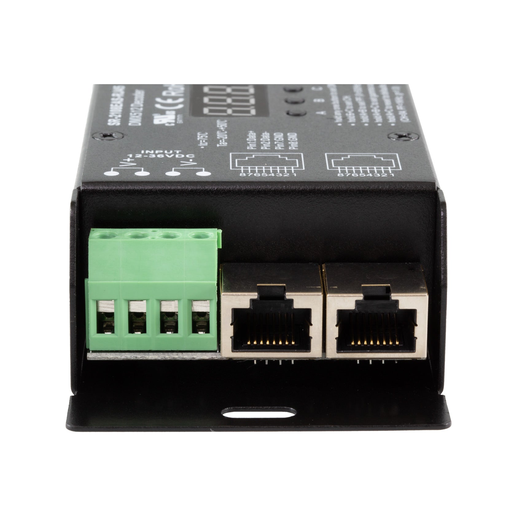 4 Channel RGBX LED DMX Decoder, 10A/CH, RJ45/XLR Output