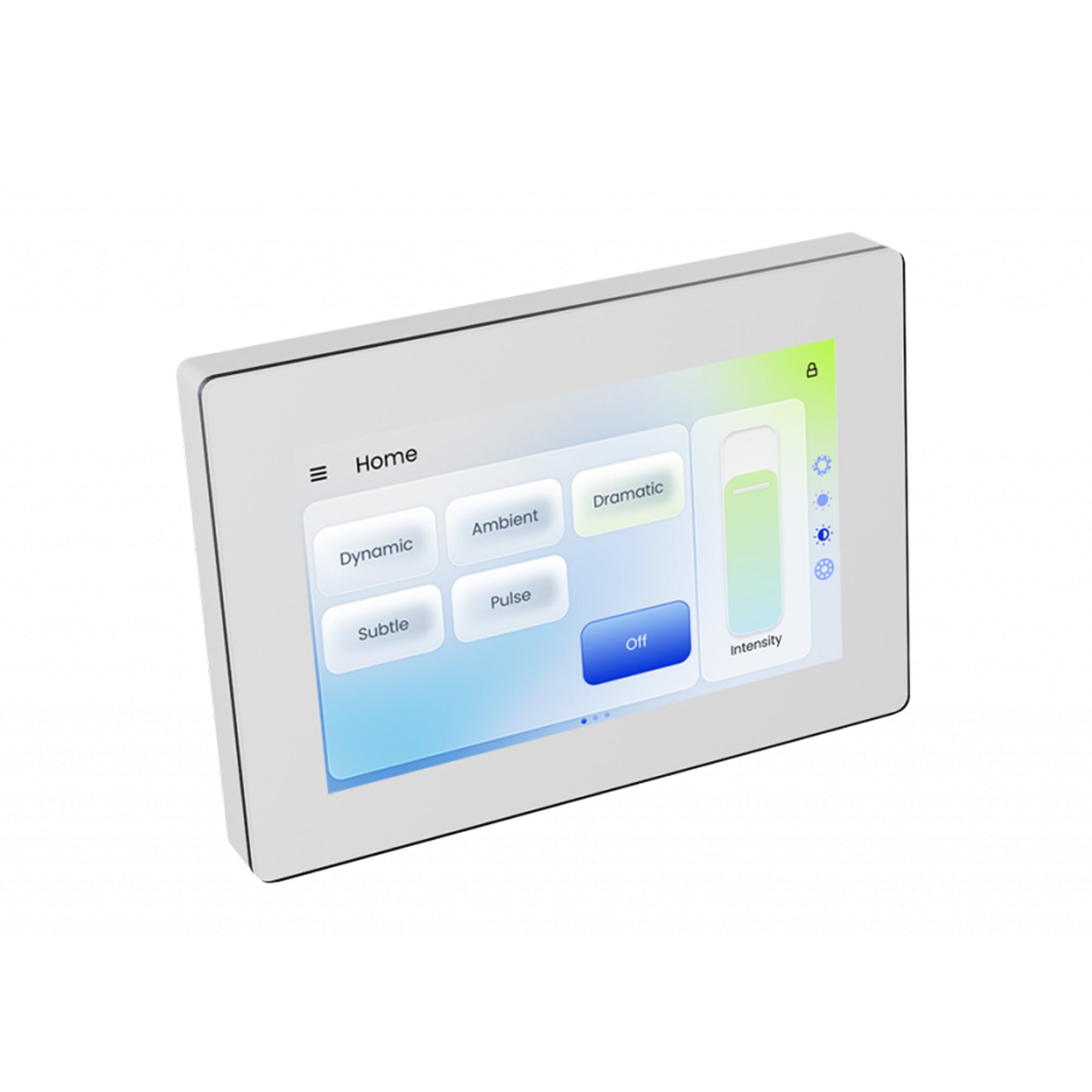 Pharos XPT 5 W Expert Touch 5 White - 5'' Wall Mount Touchscreen Ether –