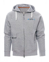 Load image into Gallery viewer, SIRS-E Official Full-Zip Hooded Sweatshirt, Gray
