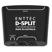 Load image into Gallery viewer, Enttec D-Split 70578 DMX 4 Port Isolated Splitter / Isolator (3/5-Pin)
