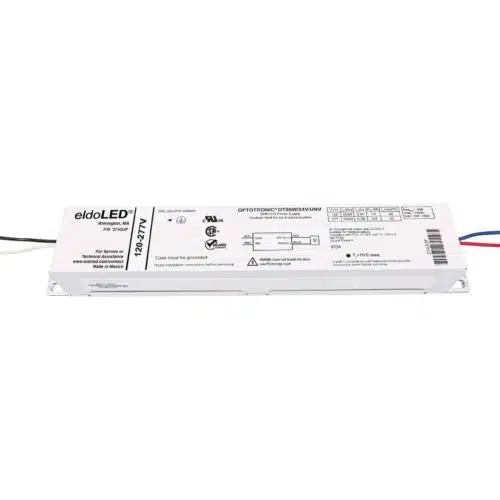 eldoLED *2743UP OPTOTRONIC 24V DC 96W Constant Voltage Non-Dimmable LED Driver, OT96W/24V/UNV (Osram 51522) Top View