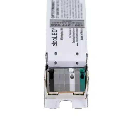 eldoLED *2743WM OPTOTRONIC 55W Constant Current 0-10V Dimmable LED Driver, Current Select OT 55W/UNV/1A2 CS DIM L (Osram 57438) Connectors Left