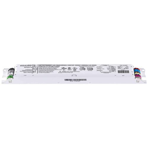 eldoLED *2743X7 OPTOTRONIC 50W Constant Current 0-10V Dimmable LED Driver, Programmable Linear OTi50/120-277/DIM-1L AUX G2 (Osram 57456) Top View