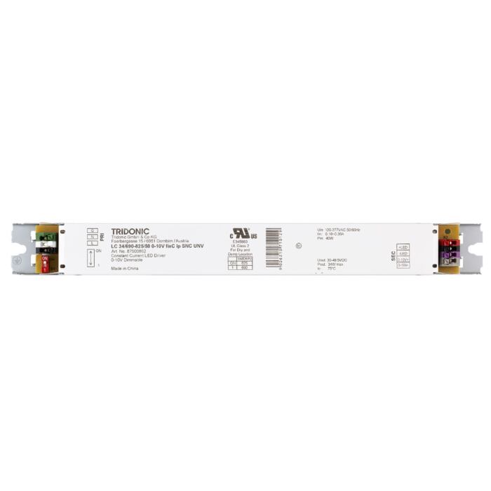 Driver LED Tridonic Essenza Lineare 34W Corrente Costante Dimmerabile (87500862)