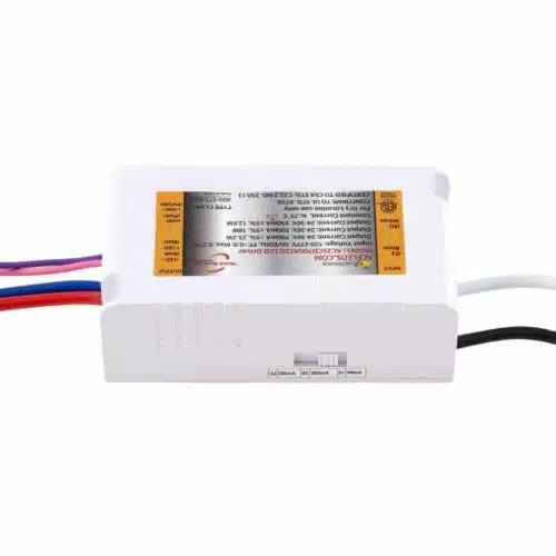 ACE LEDS AC25CD700AT2Q 25 Watt 0-10V Dimming Constant Current Match-Book Sized LED Driver Side View