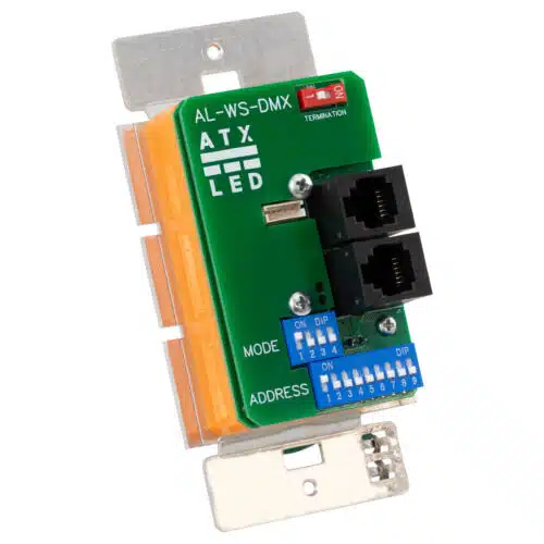 ATX LED AL-WS-DMX Wall Dimmer with DMX Output and 3-Way Support