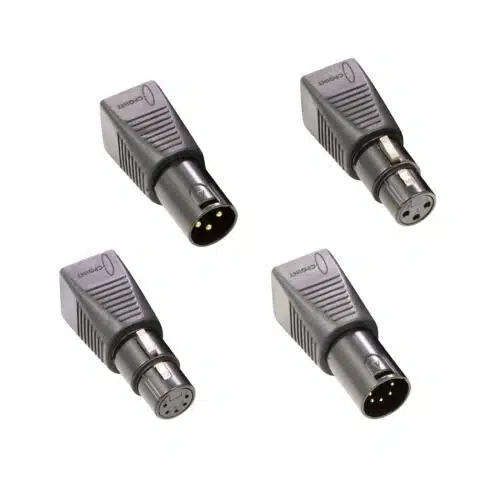 thumbnail image 2 of DMX To RJ45 Adapter Set – 3-Pin XLR Female & Male To Ethernet Connectors For Lighting 2 of 6