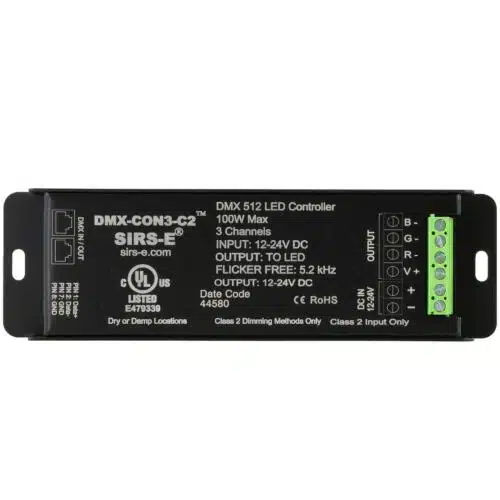 SIRS-E® DMX-CON-3-C2 LED Decoder