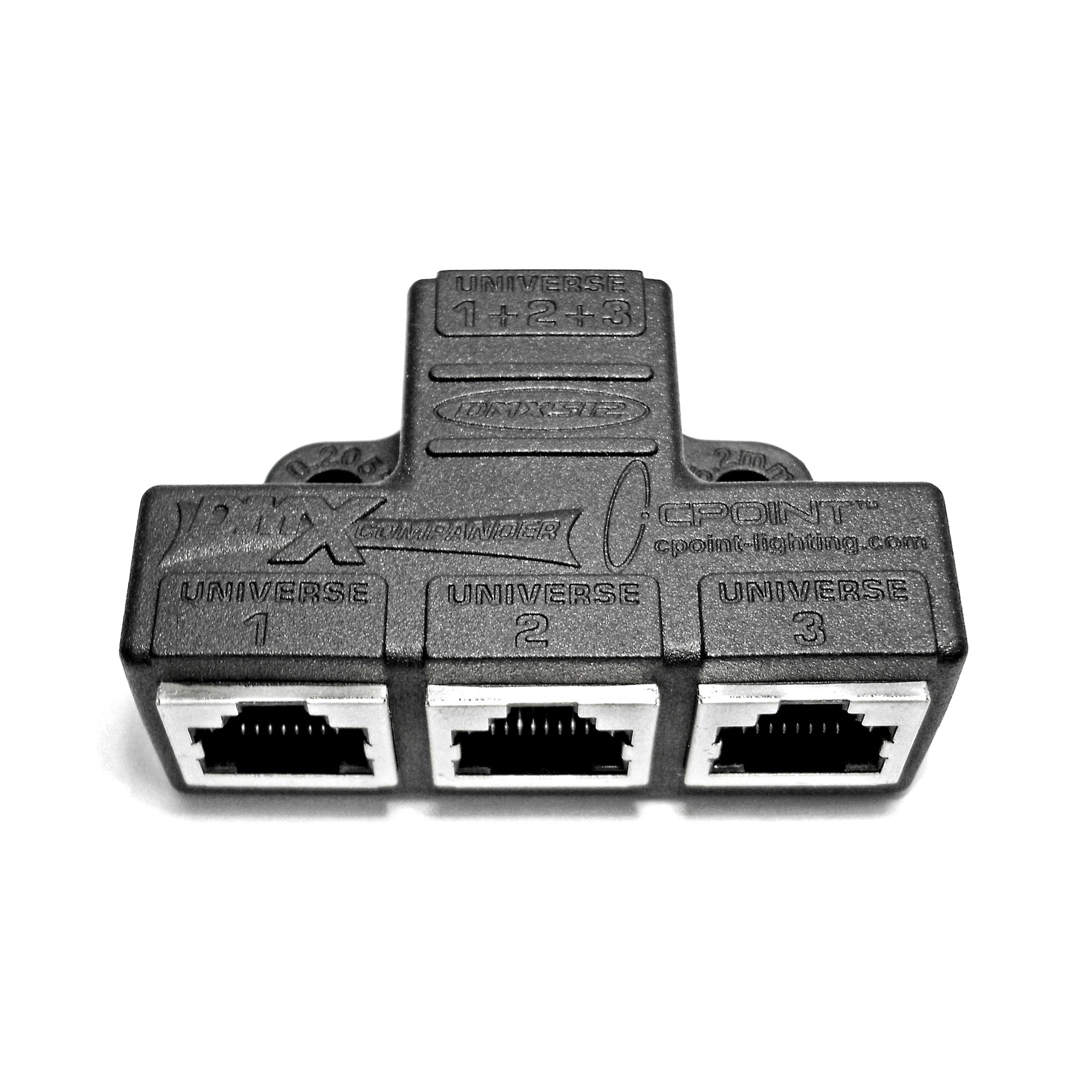 CPoint DMXcompander RJ45 DMX Compander – 3 Universes Over 1 CAT-5 Cable