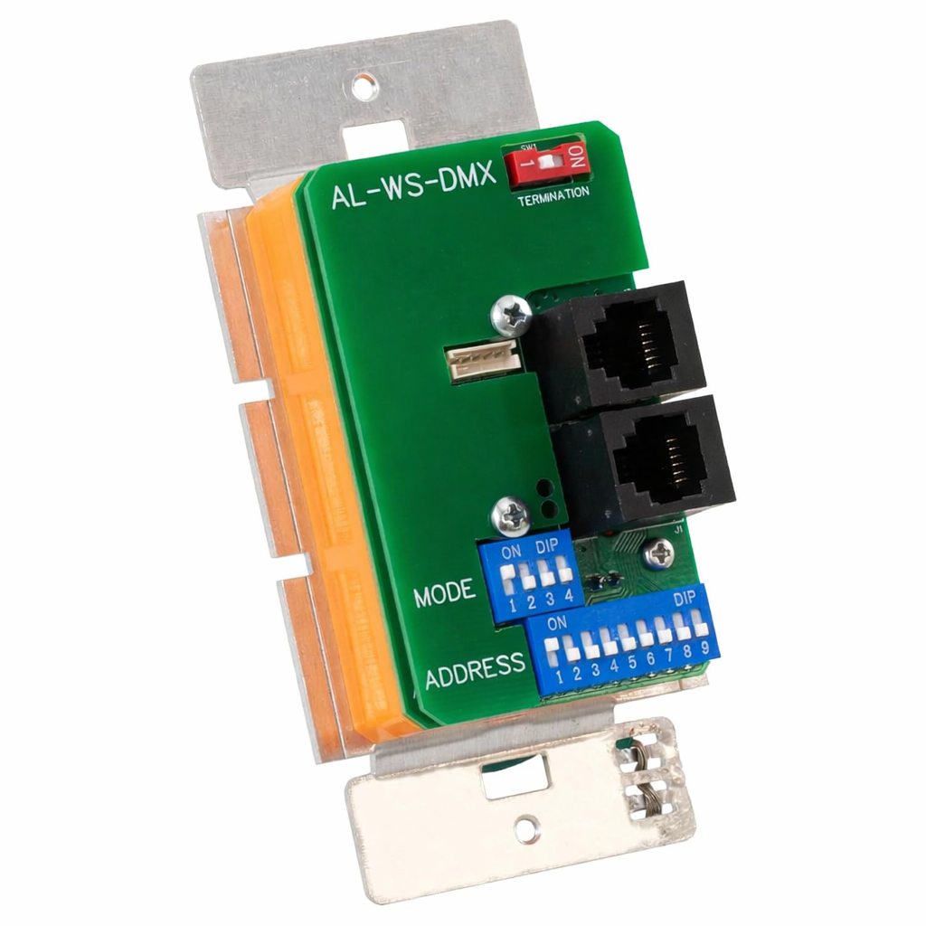 SIRS-E LED AL-WS-DMX Wall Dimmer with DMX Output and 3-Way Support ...