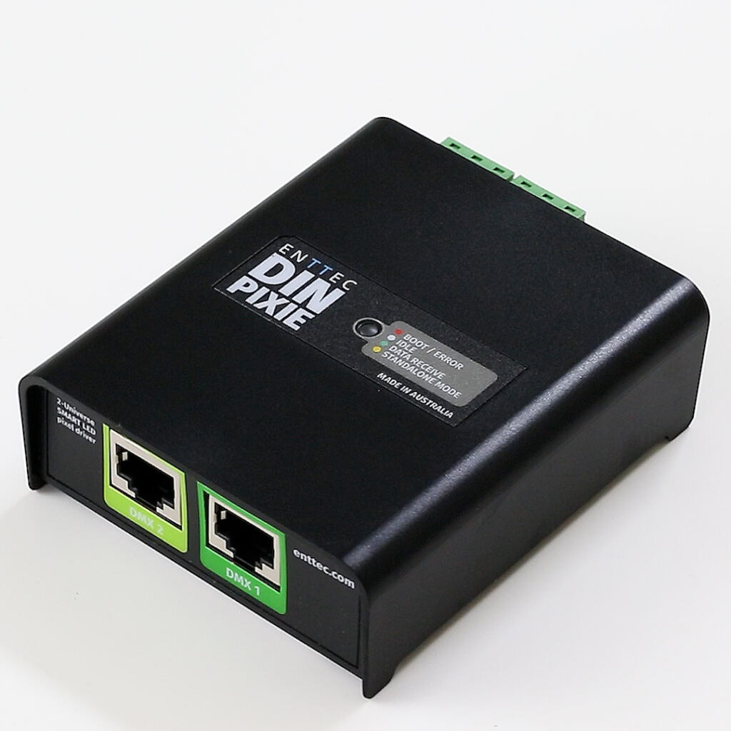 Enttec Din Pixie 73539, 2 Universe DMX LED Pixel Controller (Open Box ...