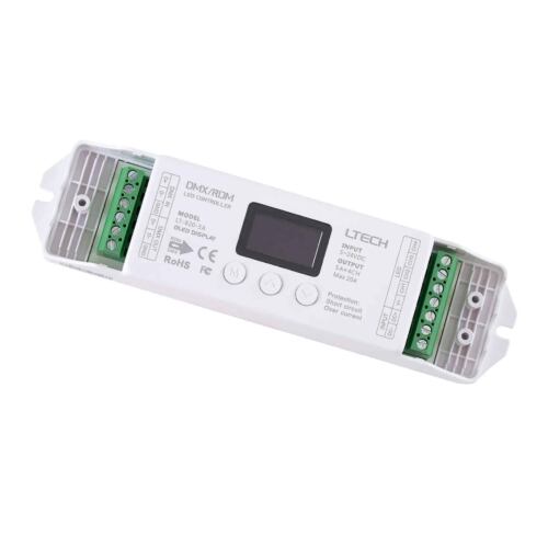 LTECH LED DMX RDM Decoder 4 Channel Connection