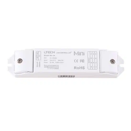 LTech M6+M3-3A LED RF 3 Channel Top View