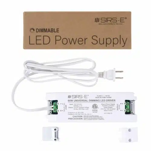 SIRS-E® 12V 60W Phase / TRIAC Constant Voltage Dimmable LED Driver Wiring