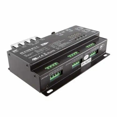 SIRS-E® LED DMX RDM Decoder 12 Channel Side View