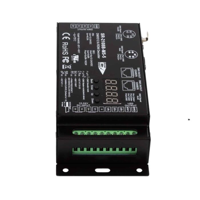 5-Channel DMX RDM Decoder RGB/RGB - SIRS-E® LED Lighting & DMX Control
