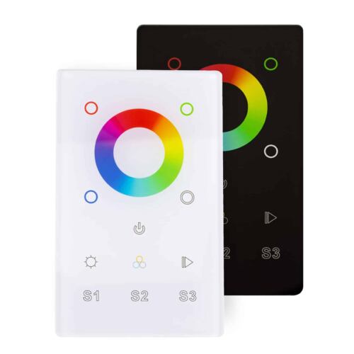 SIRS-E® RGB & RGBW LED Touch DMX Wall Mount Controller