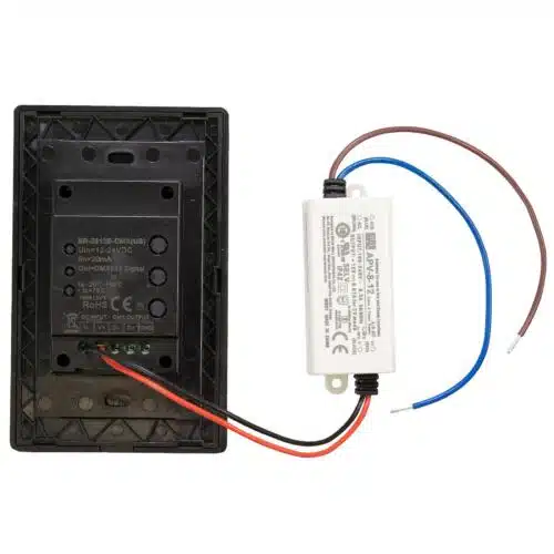 SIRS-E® RGB & RGBW LED Touch DMX Wall Mount Controller Kit Wiring