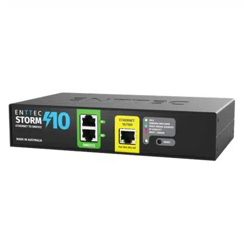 Enttec Storm 10 70057, 10 Universe Ethernet to DMX to DMX/RDM Adapter