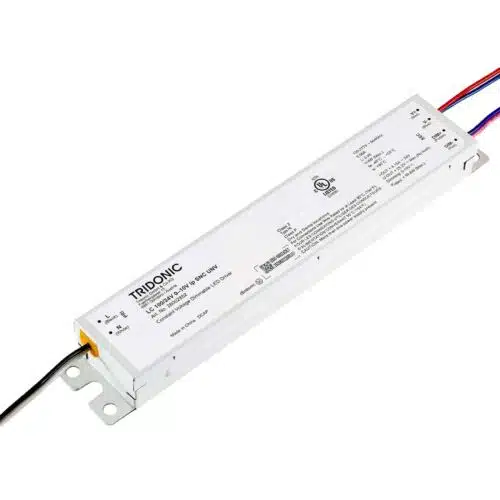 Tridonic Essence Series 24V DC 100 Watts Constant Voltage LED Driver, 0-10V Dimmable LC 100/24V 0-10V lp SNC UNV (28002852)