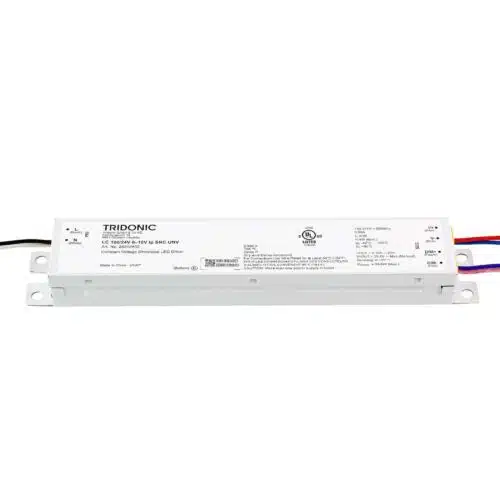 Tridonic Essence Series 24V DC 100 Watts Constant Voltage LED Driver, 0-10V Dimmable LC 100/24V 0-10V lp SNC UNV (28002852) Top View