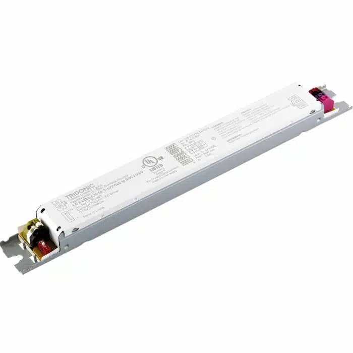 Tridonic Linear Essence Series 34 Watts Constant Current LED Driver, 0-10V Dimmable LC 34/690–825/50 0-10V fixC lp SNC2 UNV (87501063)