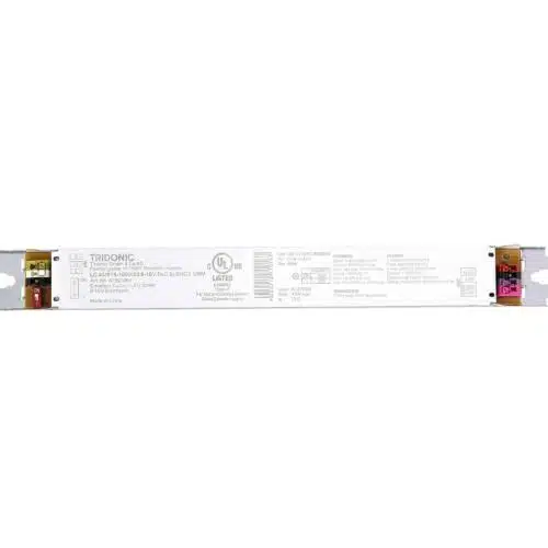 Tridonic Linear Essence Series 43 Watts Constant Current LED Driver, 0-10V Dimmable LC 43/915–1000/50 0-10V fixC lp SNC2 UNV (87501064) - Top View