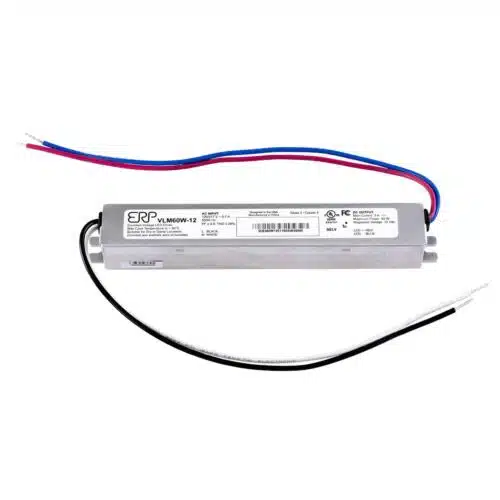 ERP VLM60W-12 Constant Voltage DC Power Compact LED Driver 12V Top View