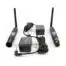 anyDMX V2 Wireless DMX Transmitter & Receiver Pair (Transceivers) Male and Female 5 Pin XLR by SIRS-E 