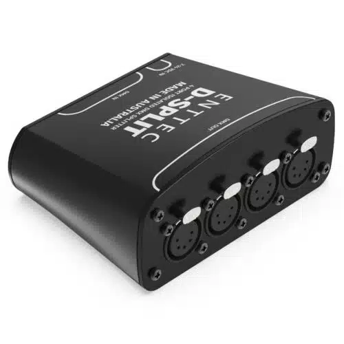 Enttec D-Split 70579, 4 Port DMX Isolated Splitter & Repeater