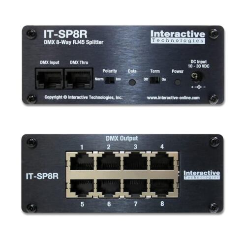 Interactive Technologies IT-SP8R DMX Splitter 8 Way RJ45