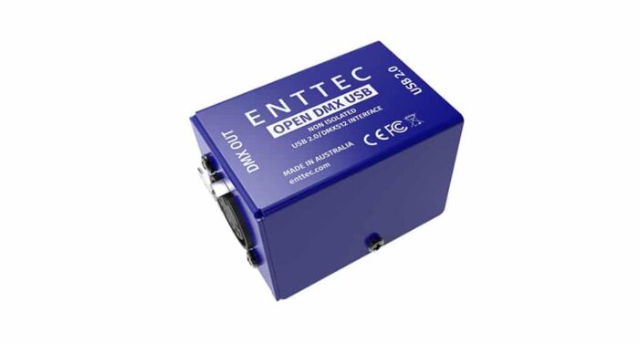 Enttec Open DMX USB 70303, 1 Universe Lighting Interface -Entry Level ...