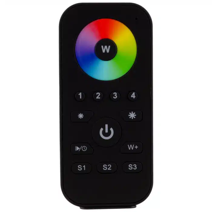 SIRS-E RF RGBW Wireless LED Remote Controller, 4-Zone