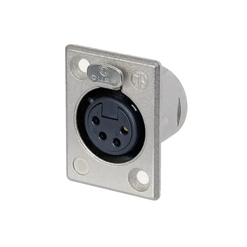 Neutrik NC4FP-1 4 Pin XLR Female Receptacle