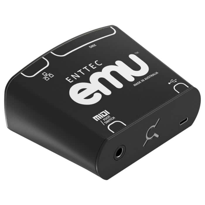 ●M.C. DEE Enttec EMU Hardware Interface 70681, USB-C & Ethernet DMX