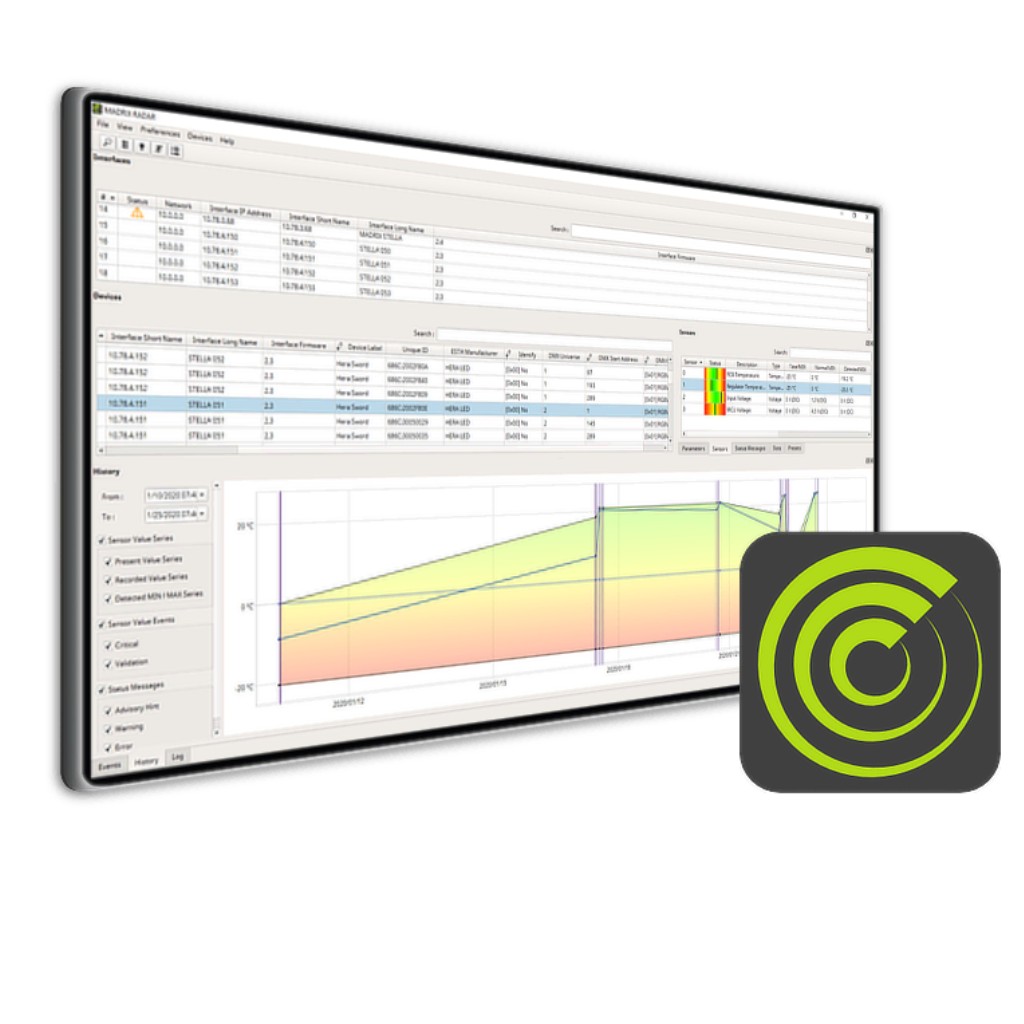 MADRIX RADAR Fusion Software