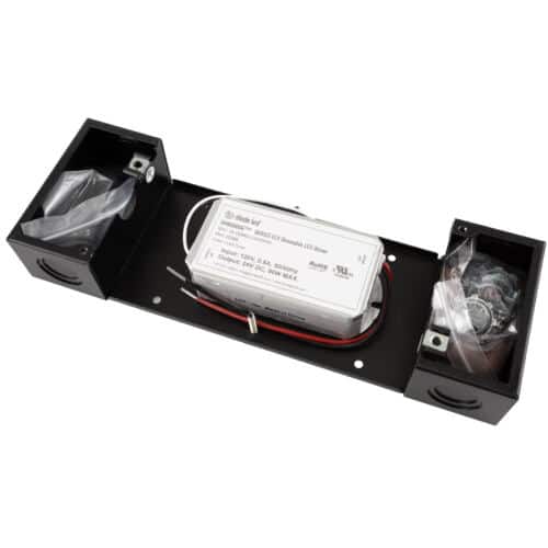 diodeLED Lo-Pro Junction Box with OmniDrive Basics ELV Driver Combo 24V 96W with JBOX