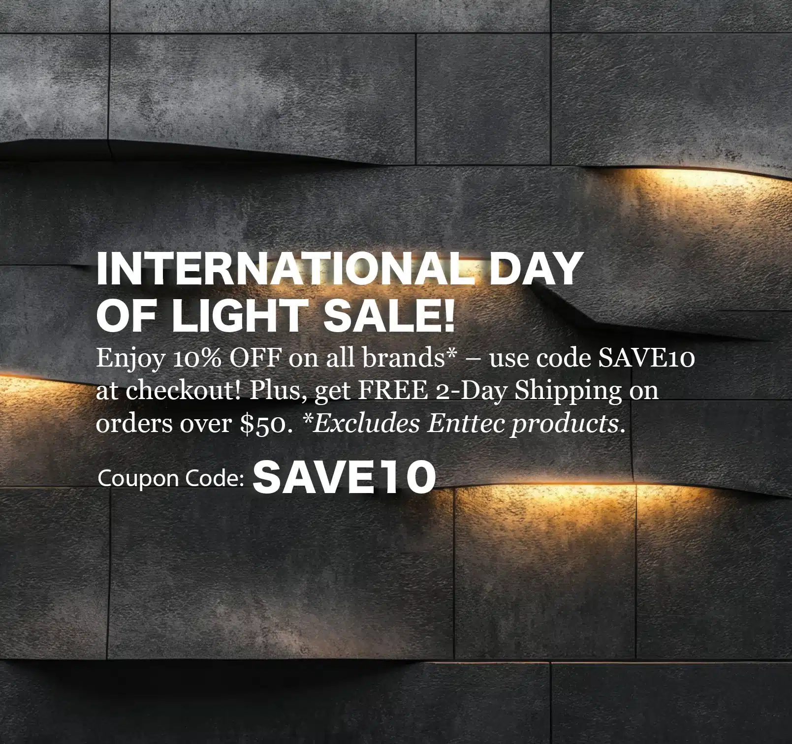 International Day of Light Sale