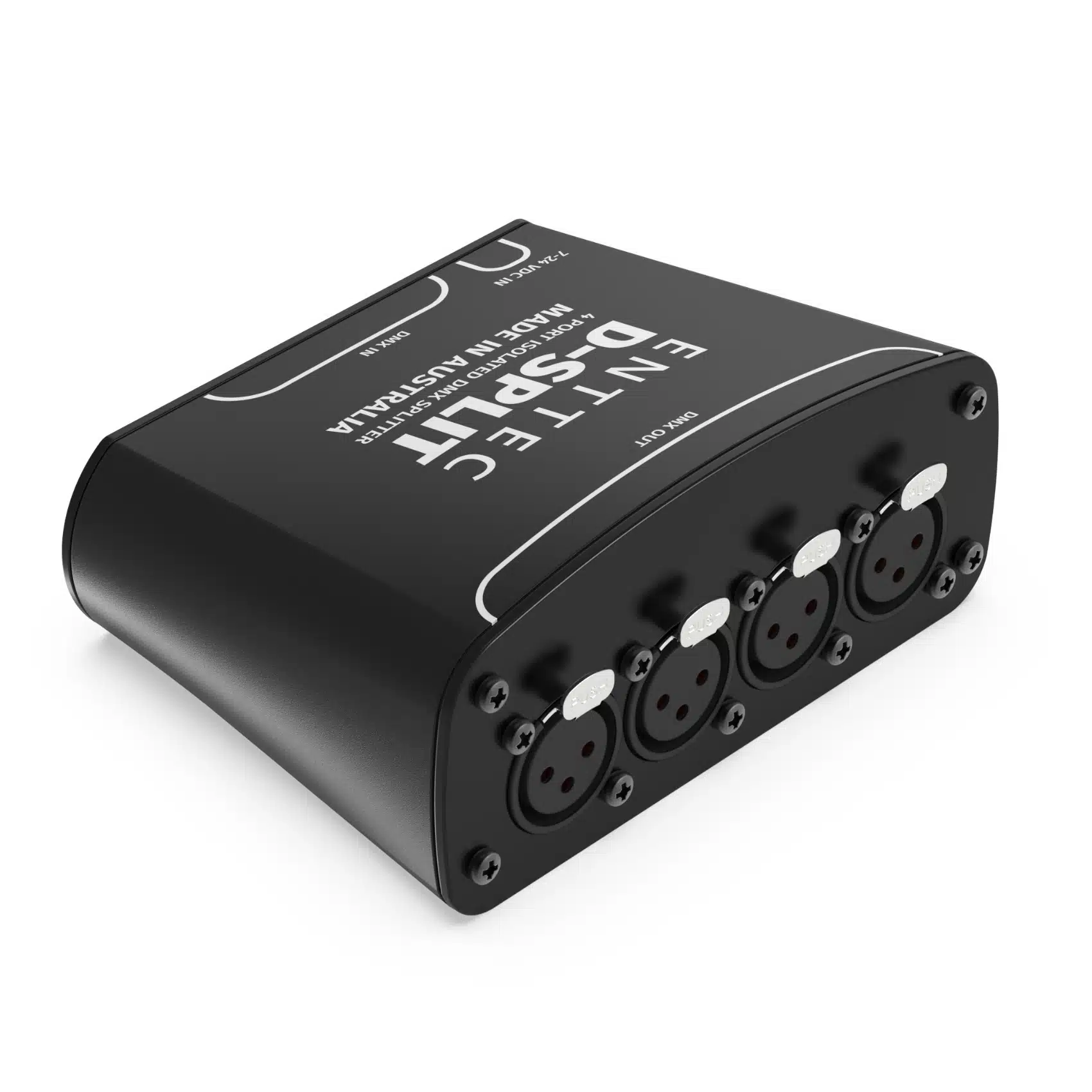 Enttec D-Split 70574, 4 Port DMX Isolated Splitter/Repeater (4 x 3-Pin)
