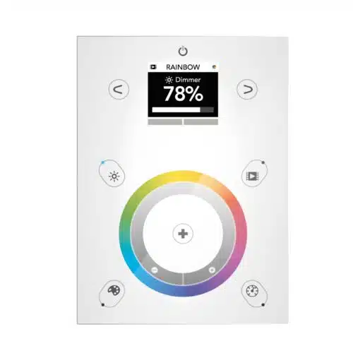 Nicolaudie STICK-DE3 Wall Mount LED Lighting Controller, 500 Scenes, 10 Zones, 1024 DMX Channels