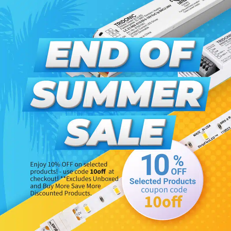 End of Summer Sale Banner - mobile image