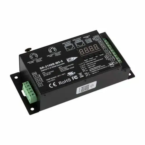 SIRS-E 5-Channel DMX RDM Decoder RGB/RGB (Open Box)