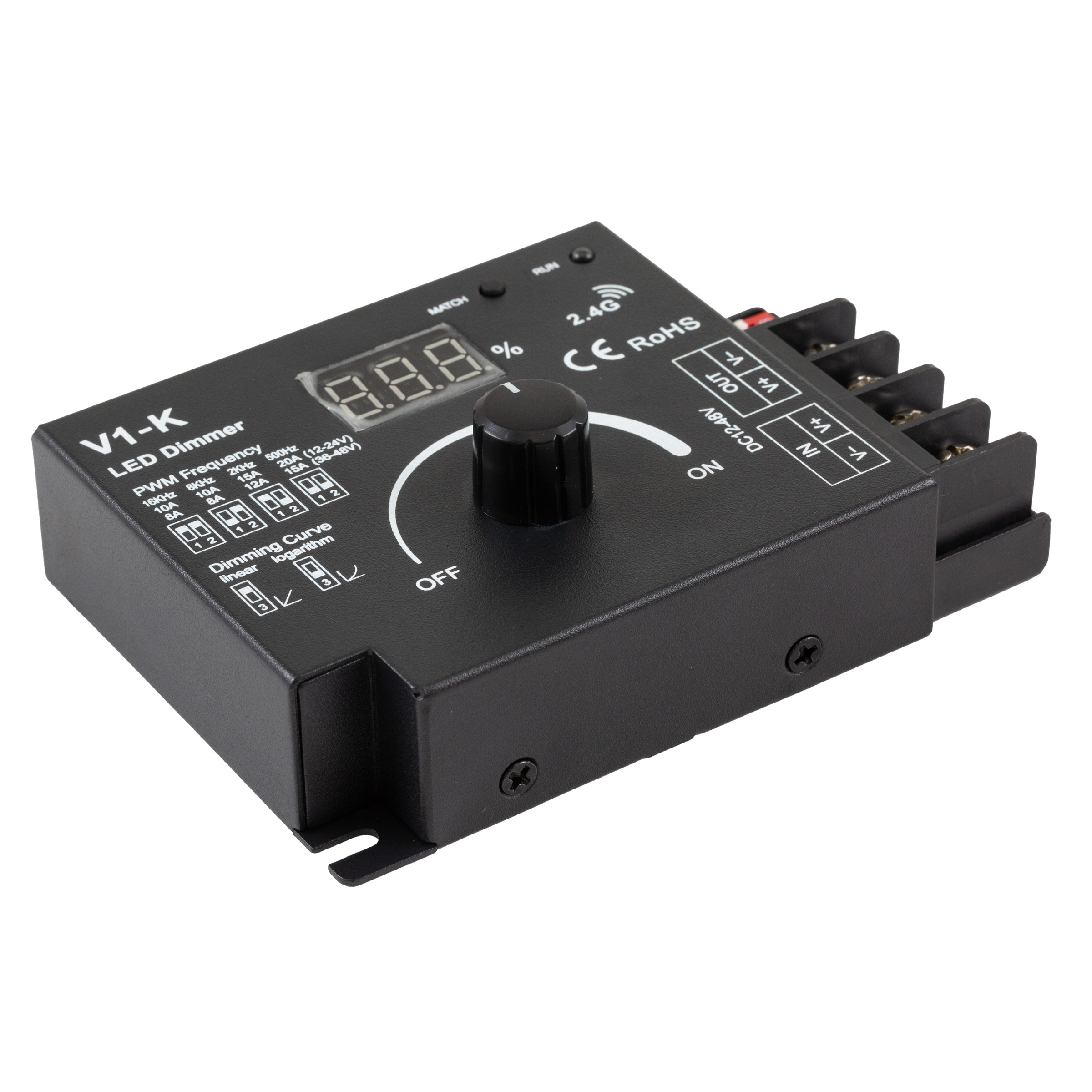 V1-K Rotary LED Dimmer Main Image